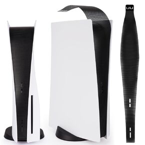 شبكة غطاء غبار متوافقة مع بلاي ستيشن 5 - تحمي وحدة تحكم PS5 من الغبار والوبر والشعر (تناسب الأقراص والإصدارات الرقمية) (أحمر) in Kuwait