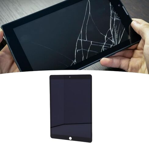 Dpofirs LCD Screen Replacement, Responsive 10.5 Inch High Performance LCD Glass Touch Digitizer for iOS Pro 10.5 2017 (White) in Saudi Arabia