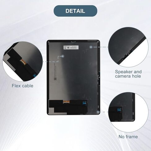 Replacement LCD Display Touch Screen Digitizer Assembly Compatible with Onn. 11" Tablet Pro with Tools（Black） in Saudi Arabia