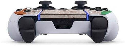 غلاف Skinit المخصص للألعاب متوافق مع وحدة تحكم PS5 DualSense Edge Pro - تصميم متعثر بعلم أيرلندا in Saudi Arabia