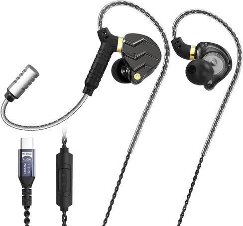 سماعات أذن احترافية للألعاب KG01، براعم المعركة، ميكروفون قابل للفصل، صوت محيطي 4D، محرك ديناميكي 11 ملم لألعاب الهاتف المحمول، بلاي ستيشن، الكمبيوتر الشخصي مع 3.5 ملم/النوع سي (3.5 ملم، أسود) in Kuwait