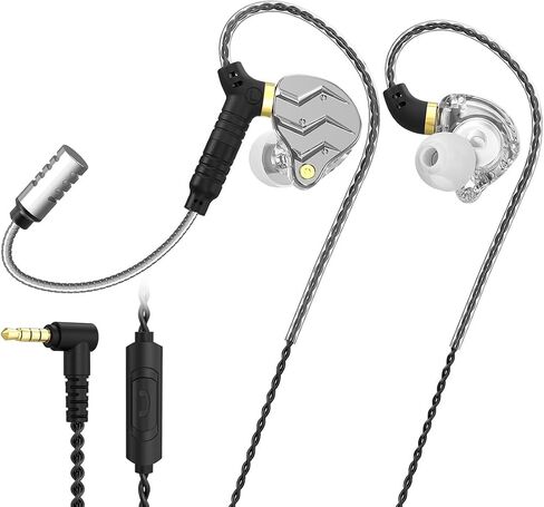 سماعات أذن احترافية للألعاب KG01، براعم المعركة، ميكروفون قابل للفصل، صوت محيطي 4D، محرك ديناميكي 11 ملم لألعاب الهاتف المحمول، بلاي ستيشن، الكمبيوتر الشخصي مع 3.5 ملم/النوع سي (3.5 ملم، أسود) in Kuwait