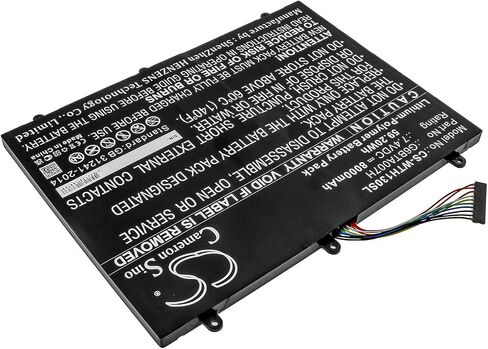 بطارية بديلة بقدرة 8000 مللي أمبير في الساعة لجهاز Wacom Cintiq Companion 2، DTH-W1300، رقم الجزء: G6BTA007H in Kuwait