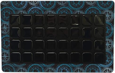 غلاف MightySkins متوافق مع Elgato Stream Deck XL - بلاط البوصلة | غطاء ملتف واقٍ ومتين وفريد ​​من نوعه من الفينيل | سهل التطبيق والإزالة وتغيير الأنماط | صنع في الولايات المتحدة الأمريكية in Saudi Arabia