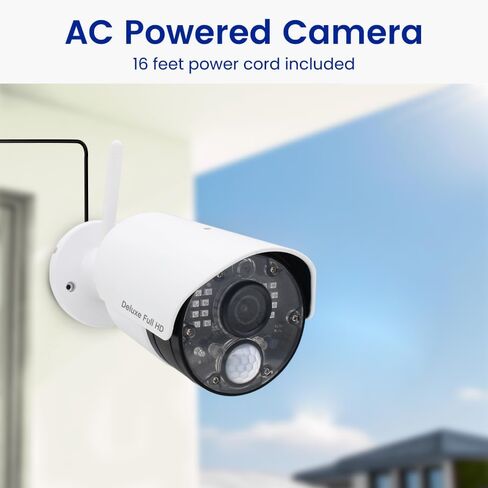 CasaCam Wireless Security Camera Air, 7 inch Monitor, 2 720p Cams, No Fees in Kuwait