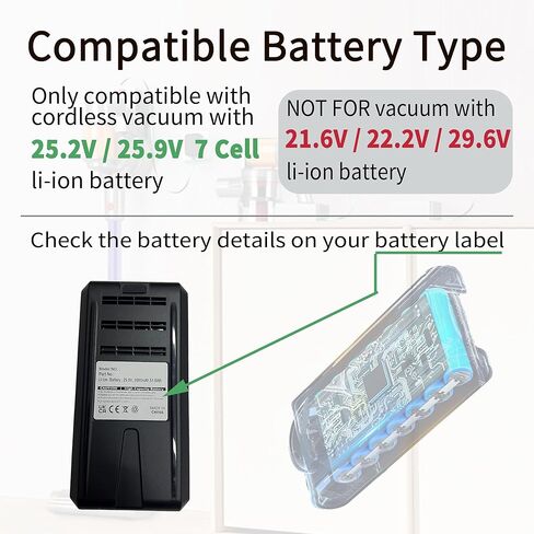 شاحن فراغ ل Qikcln VC03 VC06 VC08 QC-VC03 QC-VC06 QC-VC08 25.9 فولت بطارية ليثيوم أيون مكنسة كهربائية لاسلكية استبدال محول الطاقة in Kuwait