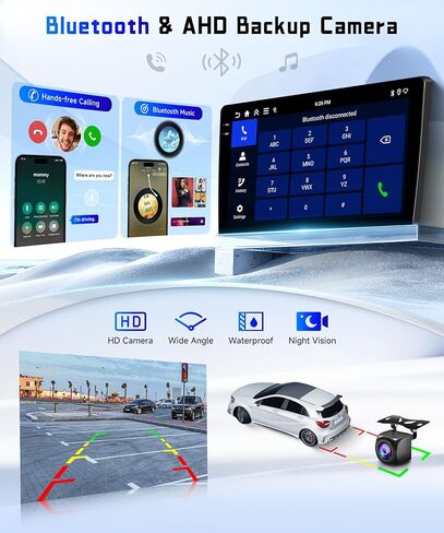 ستيريو راديو السيارة لسيارة Ford F150 2009-2014 2+64G، شاشة لمس 9 بوصات/Android 13/Wireless CarPlay/Android Auto/DSP EQ/GPS Navigation/WiFi/Bluetooth/FM/RDS/SWC/HD كاميرا احتياطية in Kuwait