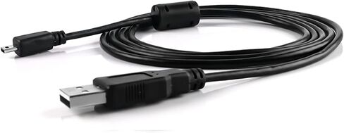 Replacement USB Camera Data Charger Charging Cable Cord for Fujifilm X10, X20, XF1, FinePix S4500 S4200 JX650 JX660 JX675 JX680 AX385 AX500 AX510 AX550 J10 J100 J12 J26 J27 J28 J29 J30 J32 J35 & More in Saudi Arabia