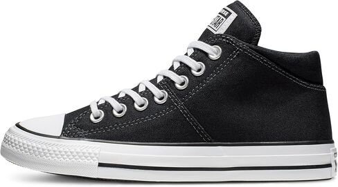 Converse Women's Chuck Taylor All Star Madison Mid Top Sneaker, Black/Black/White, 5 M US in Saudi Arabia