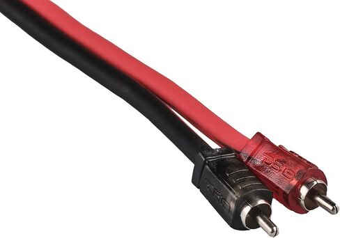 DS18 R2M12M المستوى 2 RCA 100% نحاس OFC Y موصل 2 ذكر إلى 12 ذكر 1.5 قدم فائق المرونة، عزل متين - أحمر in Kuwait