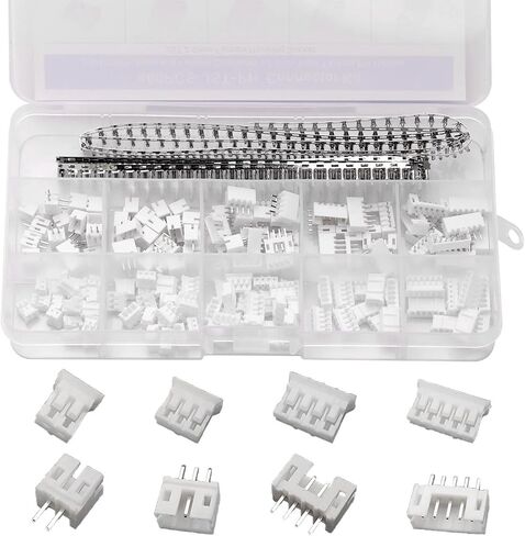 460PCS JST PH 2.0mm Connector kit,2/3/4/5/6 Pin Housing Adapter Plug Terminal,PH 2.0mm Female and Male JST kit in Saudi Arabia