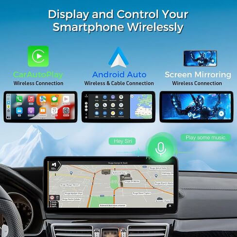 XTRONS 12.3 بوصة Android 14 ستيريو سيارة لمرسيدس بنز W212 S212 (2013-2014) نظام NTG 4.5 4.7، شاشة لمس IPS 4+64 جيجابايت راديو سيارة عالمي 4G نظام تحديد المواقع العالمي يدعم CarPlay Android Auto in Kuwait