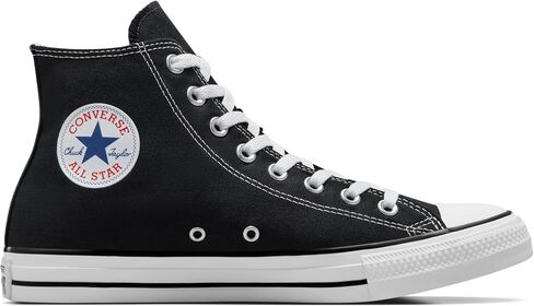 Converse Unisex Chuck Taylor® All Star® Hi Winter Weight Material Black/Black Sneaker Men's 7.5, Women's 9.5 Medium in Saudi Arabia