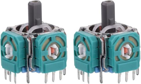 2 Pcs Analog Stick 3D Joystick Replacement for p0 s4 Controller, 3D Joystick Axis Analog Sensor Replacement Module, Analog Stick 3D Joystick Joystick Module Joystick Replacement Analog Stick for PS in Saudi Arabia