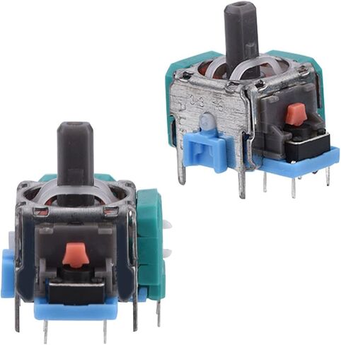 2 Pcs Analog Stick 3D Joystick Replacement for p0 s4 Controller, 3D Joystick Axis Analog Sensor Replacement Module, Analog Stick 3D Joystick Joystick Module Joystick Replacement Analog Stick for PS in Saudi Arabia
