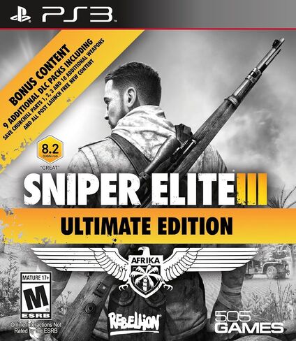 لعبة Sniper Elite III Ultimate Edition - بلاي ستيشن 3 (متجددة) in Saudi Arabia