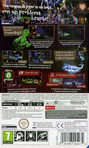 Luigi's Mansion 3 - Nintendo Switch (Italy Version) in Saudi Arabia