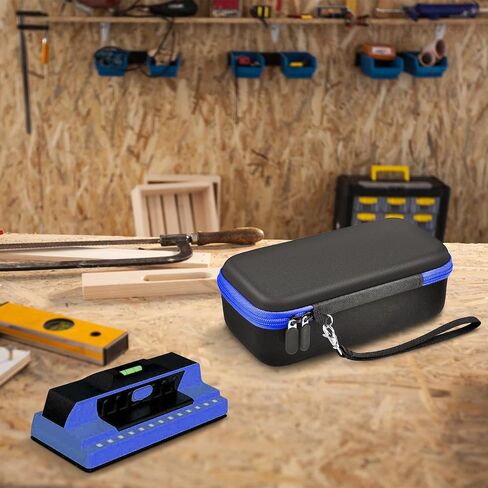 حافظة GWCASE متوافقة مع Franklin Sensors ProSensor M210 710PRO 710 Professional Stud Finder. حامل حقيبة تخزين للسفر مع جيب شبكي للبطارية والملحقات الأخرى (العلبة فقط) - أزرق in Kuwait