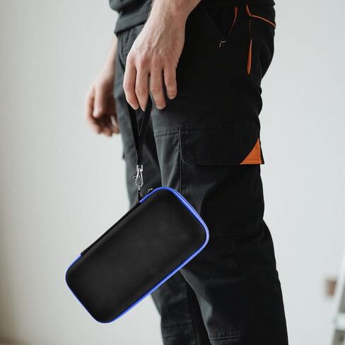 حافظة GWCASE متوافقة مع Franklin Sensors ProSensor M210 710PRO 710 Professional Stud Finder. حامل حقيبة تخزين للسفر مع جيب شبكي للبطارية والملحقات الأخرى (العلبة فقط) - أزرق in Kuwait