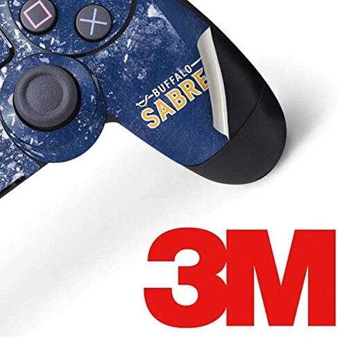 Skinit Decal Gaming Skin Compatible with PS4 Controller - Officially Licensed NHL Buffalo Sabres Home Jersey Design in Saudi Arabia