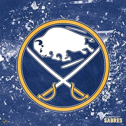 Skinit Decal Gaming Skin Compatible with PS4 Controller - Officially Licensed NHL Buffalo Sabres Home Jersey Design in Saudi Arabia