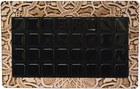 MightySkins Skin Compatible with Elgato Stream Deck XL - Carved | Protective, Durable, and Unique Vinyl Decal wrap Cover | Easy to Apply, Remove, and Change Styles | Made in The USA in Saudi Arabia