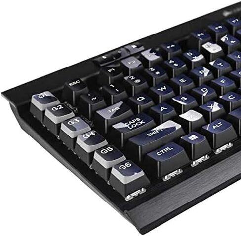 Skinit Decal Skin Compatible with K95 RGB Platinum Mechanical Gaming Keyboard - Skinit Originally Designed The American Flag Design in Saudi Arabia