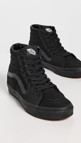 Vans Unisex Sk8-Hi Black/Black/Black Skate Shoe Size in Saudi Arabia