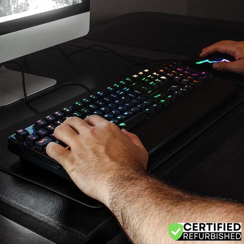 Deco Gear MECHBRD100 Mechanical Gaming Keyboard - RGB Back Lighting - Anti-Ghosting Black - (Renewed) in Kuwait