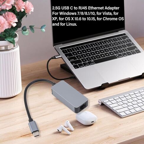 محول USB C إلى إيثرنت، محول إيثرنت من النوع C إلى RJ45 جيجابت، محول شبكة LAN، محول USB C إلى RJ45 LAN لـ 7 8 8.1 10، OS X in Kuwait