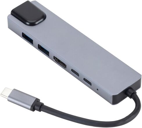 Artibetter USB to Adapter Type c to Ethernet Port Gigabit Ethernet LAN Adapter USB Hub Charger Light Grey in Saudi Arabia