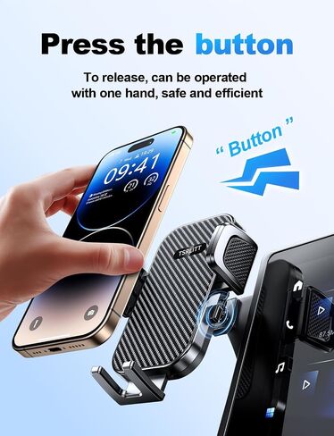Car Phone Holder for Toyota Rav4 2019-2025 Accessories,8-Inch Screen Fixed Clip,Ultra-Stable Clip with Anti-Shake,360° Rotation Smart Phone Mount in Saudi Arabia
