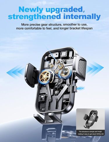 Car Phone Holder for Toyota Rav4 2019-2025 Accessories,8-Inch Screen Fixed Clip,Ultra-Stable Clip with Anti-Shake,360° Rotation Smart Phone Mount in Saudi Arabia