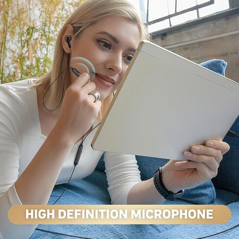 iMangoo 3 EQ Mode USB C Headphones Wired Earbuds with Microphone DAC HiFi Bass Sound Type C Earphones Plug in Ear Buds for iPhone 17 Air 16 Pro Max 15 for Samsung S25 S24 for Google Pixel 10 White in Saudi Arabia