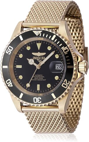 Invicta Men's 47723 Pro Diver Automatic 3 Hand Black Dial Watch in Saudi Arabia