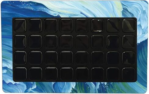 MightySkins Skin Compatible with Elgato Stream Deck XL - Perfect Wave | Protective, Durable, and Unique Vinyl Decal wrap Cover | Easy to Apply, Remove, and Change Styles | Made in The USA in Saudi Arabia