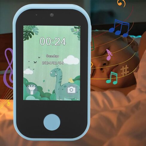 كاميرا رقمية - مشغل MP3، كاميرا للأطفال 1080 بكسل 48 ميجابكسل، كاميرا رقمية 2.8 بوصة للأولاد والبنات والأطفال، كاميرا سيلفي محمولة للأطفال (أزرق) in Saudi Arabia