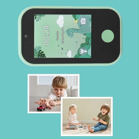 Digital Camera - MP3 Player,1080P 48MP Kids Camera, 2.8in Digital Point and Shoot Camera for Boys Girls Kids,Portable Kids Selfie Camera (Blue) in Saudi Arabia