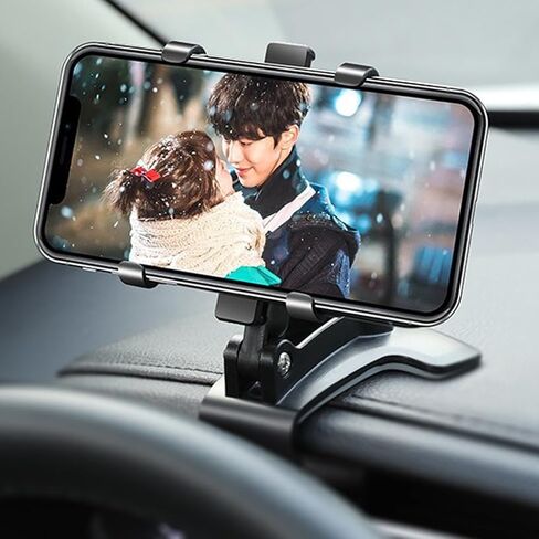 Universal Car Phone Holder Mount,360°Rotation Dashboard Phone Holder for Your Car Accessories,car Phone Mount for 4 to 7" Smartphones in Saudi Arabia