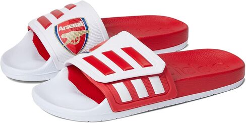 adidas Unisex Adilette TND Slide Sandal, Black/Tactile Gold Metallic/White, 12 US Men in Saudi Arabia