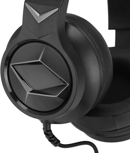 ciciglow PC Gaming Headset, Professional Gaming Headset 7.1 Surround Sound Noise Reduction Detachable Microphone RGB Lighting Effects for PC Game Player in Saudi Arabia