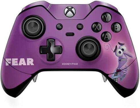 ملصق Skinit المخصص للألعاب متوافق مع وحدة تحكم Xbox One Elite - تصميم صورة مرخص رسميًا من Disney Inside Out Fear in Saudi Arabia