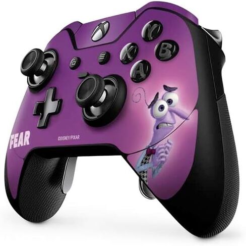 ملصق Skinit المخصص للألعاب متوافق مع وحدة تحكم Xbox One Elite - تصميم صورة مرخص رسميًا من Disney Inside Out Fear in Saudi Arabia