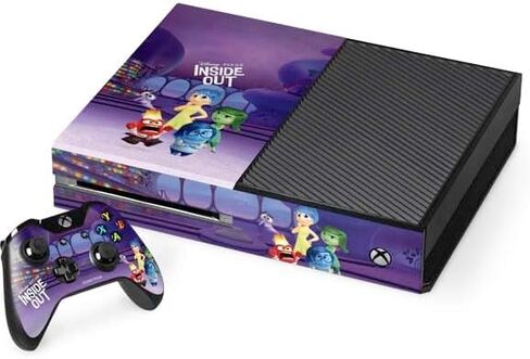 Skinit Decal Gaming Skin Compatible with Xbox One Console and Controller Bundle - Officially Licensed Disney Inside Out Headquarters Design in Saudi Arabia