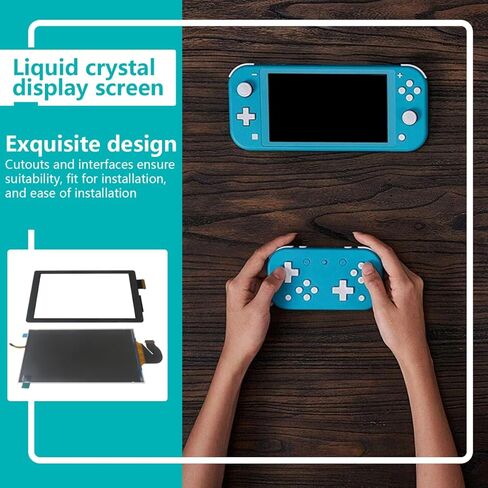 Replacement 5.5" LCD Screen Display+ Touch Digitizer Compatible for Nintendo Switch Lite HAC-001 by GRABOTE in Saudi Arabia