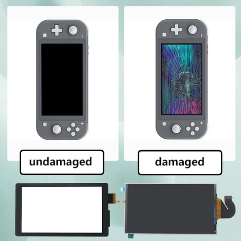Replacement 5.5" LCD Screen Display+ Touch Digitizer Compatible for Nintendo Switch Lite HAC-001 by GRABOTE in Saudi Arabia