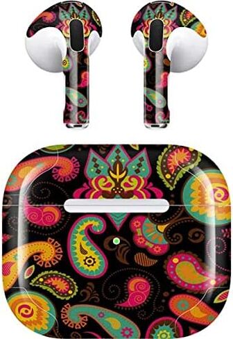 Skinit Decal Audio Skin Compatible with Apple AirPods (3rd Gen, 2021) - Skinit Originally Designed Karma Design in Saudi Arabia