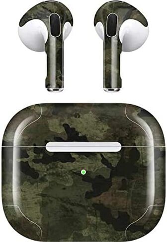 Skinit Decal Audio Skin Compatible with Apple AirPods (3rd Gen, 2021) - Skinit Originally Designed Hunting Camo Design in Saudi Arabia