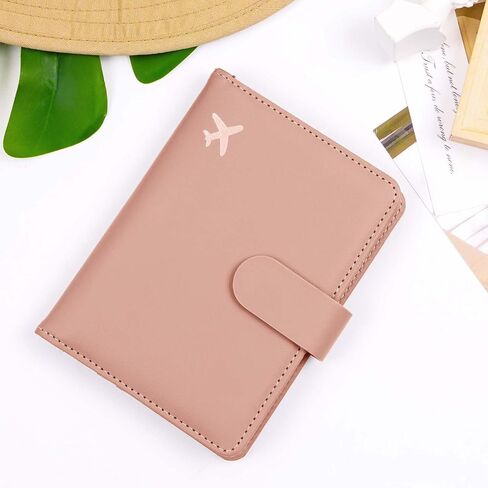 Premium Leather Passport Holder Covers Case, Waterproof Travel Wallet Passport Holder, Passport Book for Women Men in Saudi Arabia