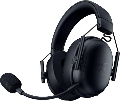 سماعة الألعاب اللاسلكية Razer BlackShark V3 X HyperSpeed ​​للكمبيوتر الشخصي: برامج تشغيل 50 مم - ميكروفون قلبي - 2.4 جيجا هرتز، بلوتوث، USB - تعمل مع Mac، PS5، Nintendo Switch، الهاتف الذكي - بطارية 70 ساعة - أسود in Saudi Arabia